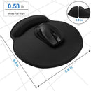 2X(Wrist Pad Mouse Pad Memory Foam Foam Office Game Computer Mouse Pad