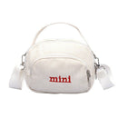 Canvas Handbag Mini Single Shoulder Bag Crossbody Messenger Bags Women Bag