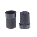 10 Pcs Black Plastic Potentiometer Rotary Control Knobs Caps for 6mm Dia Shaft F