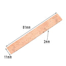 5pcs clarinet cork 81 x 11 x 2 mm cork sheets for saxophones musical accessor Ew