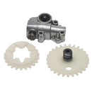 Oil Pump, Worm, Spur Gears For STIHL MS380 MS381 038 Chainsaw -1119 640 3200
