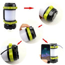 USB Rechargeable LED Outdoor Camping Tent Light Lantern Hiking Bright Flashlight