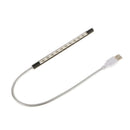 Portable USB Flexible Stick Dimmable Touch Switch 10 LED Night Light Lamps