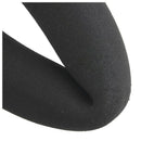 Cycling Bike Rough Tube Sponge Handlebar Grips Cover&Plug Black M5F2