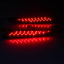 Right Side Rear Bumper Light Reflector Red Lens Fit for Hyundai Sonata 8th 11-14