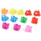 20pcs Colorful Assorted Mini Small Plastic Hair Clips Claws Clamps Kids Hot H7