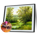 5D DIY Four Season Scenery Full Drill Diamond Painting Embroidery Craft(A)