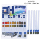 100PH Indicator Test Strips  0.5-5.0 Paper Litmus Tester Laboratory Urine Sal OZ