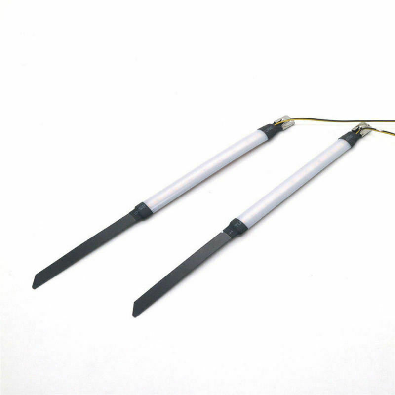 1 Pair SMD LED Strip Bike Motorcycle Car Fork Turn Signal Indicator Lig ECS