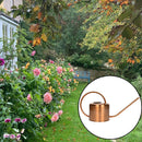 Long Spout Watering Can, 45oz/1.3L Brushed Stainless Steel Watering Pot Nordic