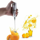 Electric Handheld Stainless Steel Milk Frother Kitchen Kit Auto Stirrer Tools m