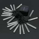 Outdoor Solar LED Lamps 3.5M 20 LED Ice Piton Lamp luces Colorful
