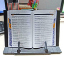 Portable Steel Book Reading Desk Stand Adjustable Book Black Document Holde New