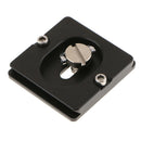 QAL-40 Quick Release Plate Compatible with Fotopro FPH-53P/53Q FPH-42Q/43Q M-4S