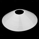 50 Pieces Sport Soccer Mini Disc Cones Football Agility Training Aids White
