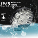 1x 27W Round Spot Work Light Bar Fog Driving Lamp Truck Tractor SUV 9 LED