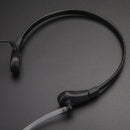 2Pin PTT Throat Mic Covert Acoustic Tube Earpiece Headset for Baofeng UV-5R SN9F