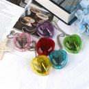 Creative Mini Acrylic Heart-Shaped Musical Box Music Box The Sky Music Tune F Kw