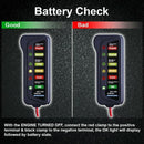 12V Car Battery and Alternator Tester - Test Battery  and Alternat