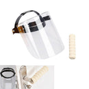 Clear Safety Full Face Shield Visor Cap Helmet Anti-UV Protector Transparent