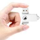 Stainless Steel USB 2.0Pen Drive 2gb Flash Drive Stick Flash DriveWithKeychainM&