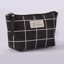 Printed Cosmetic Bag Canvas Purse Zip Makeup Wash Storage Pouch (Style 4) A