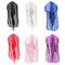 6pcs Trendy Color Du-Rag Wave Cap Durag Headwrap with Long Wide Strap