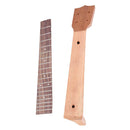 Ukulele Neck and Fingerboard for Concert 21 23 26 Inch Ukulele Parts 26 inch