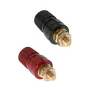 2PCS M8 Binding Post For Amplifier Professional Speaker Cable Banana Plug