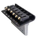6 String Guitar Tremolo Bridge+Nickel Plated Strings for   ST SQ Guitar