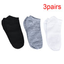 3Pairs Sport Men Socks Breathable Fitted Ankle Socks Short Socks Slippers Meiâ„–[