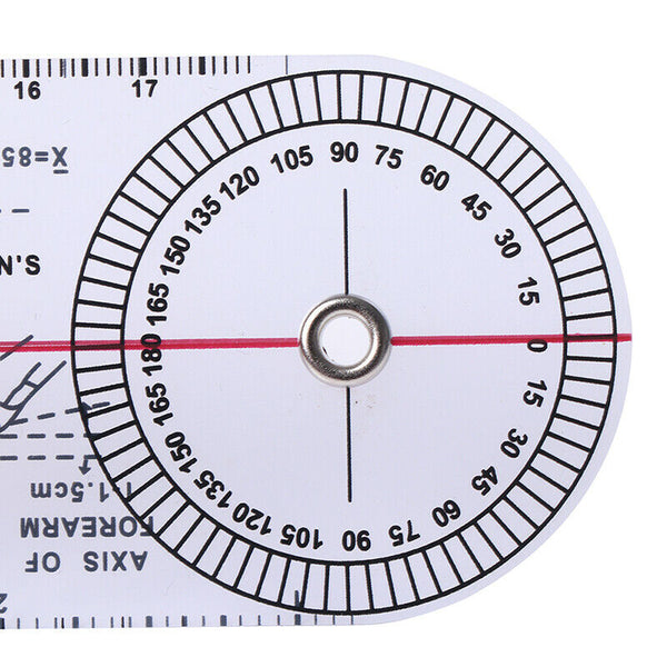 Goniometer Angle Medical Ruler Rule Joint Orthopedics Tool Instruments Plas*SE