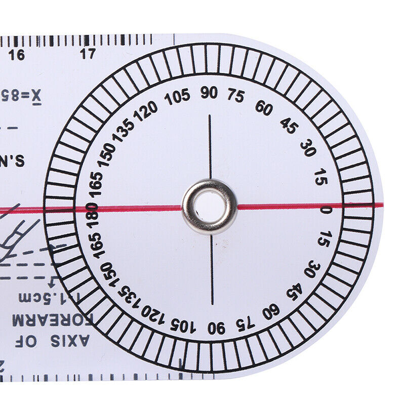 Goniometer Angle Medical Ruler Rule Joint Orthopedics Tool Instruments Plas*SE