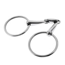 Stainless Steel Mouth Bit / SNAFFLE BIT Horse - 5 inch, 13 mm, 5'' Western /