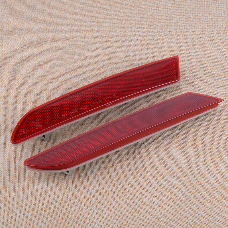 2pcs Rear Inner Red Bumper Reflector Light Lamp Cover Fit for Mazda CX7 10-2012