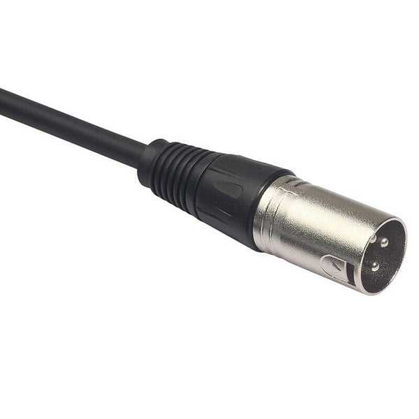 3 Pin Xlr Plug Male to Rca Female Audio Composite Extension Adapter Cable f