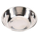 Dog Double Bowl Wheat Straw Stainless Steel Slow Food Pet Bowls Feeding and