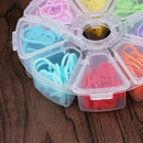 Knitting Stitch Markers Crochet Plastic Holders Locking Needle Crafts Clip