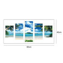 Seaside 5D DIY Full Drill Diamond Painting Craft 5-pictures Combination Kit
