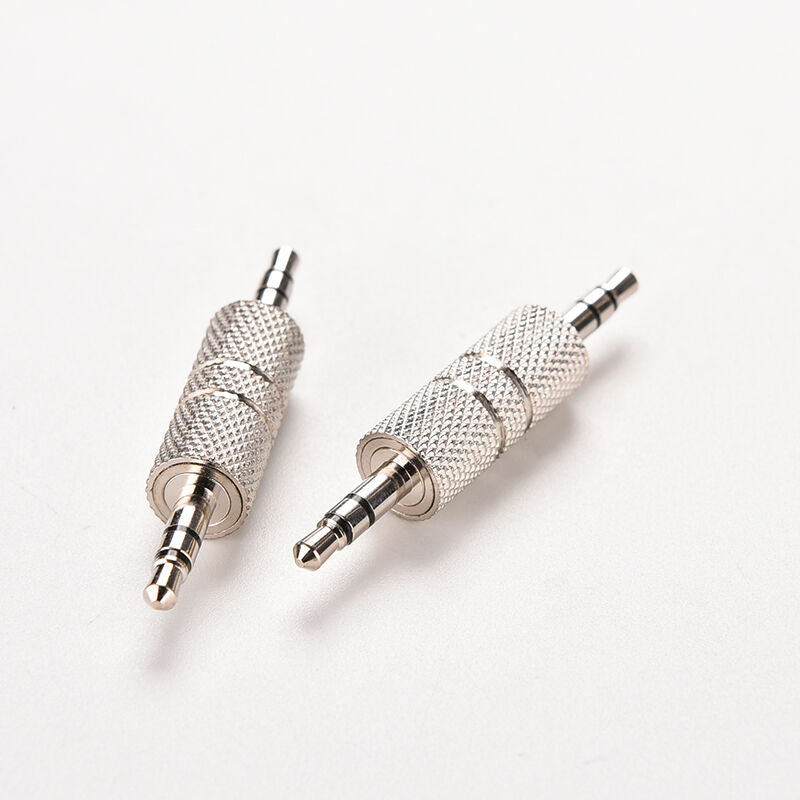 1Pc 3.5mm Stereo Male to Male Audio Headphone Adapter Jack Coupler Connector  TO