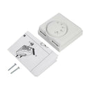 Mechanical 6A 220V Room Thermostat Temperature Controller Thermoregulator F E8B1