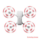 Low Noise Drone Accessories ABS Paddle Mark Propeller for DJI Mavic Air