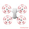 Low Noise Drone Accessories ABS Paddle Mark Propeller for DJI Mavic Air