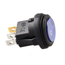 5X 12V 20A Waterproof Round On/Off Rocker Switch Car Auto Boat SPST Mari SOE