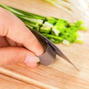 Safety Kitchen Cooking Tools Finger Hand Protector Guard Cut m Shield Chop Y5E3