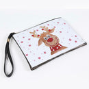 DIY Deer Special Shaped Diamond Painting Women Wristlet Purse Zipper Clutch