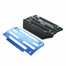 2PCS Blue Black Antislip Car Truck Automatic AT Gas Brake Pedal Covers