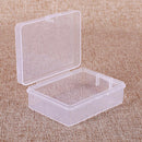 10Pcs Plastic Storage Box Transparent Portable Earplugs Container Jewelry