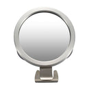 Anti Fog Wall-mounted Shower Mirror for Bathroom Travel with Razor Hook