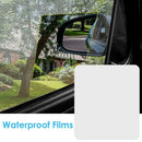 2pcs Car Side Window Protective Films Anti Fog Waterproof Rainproof 175x200mm